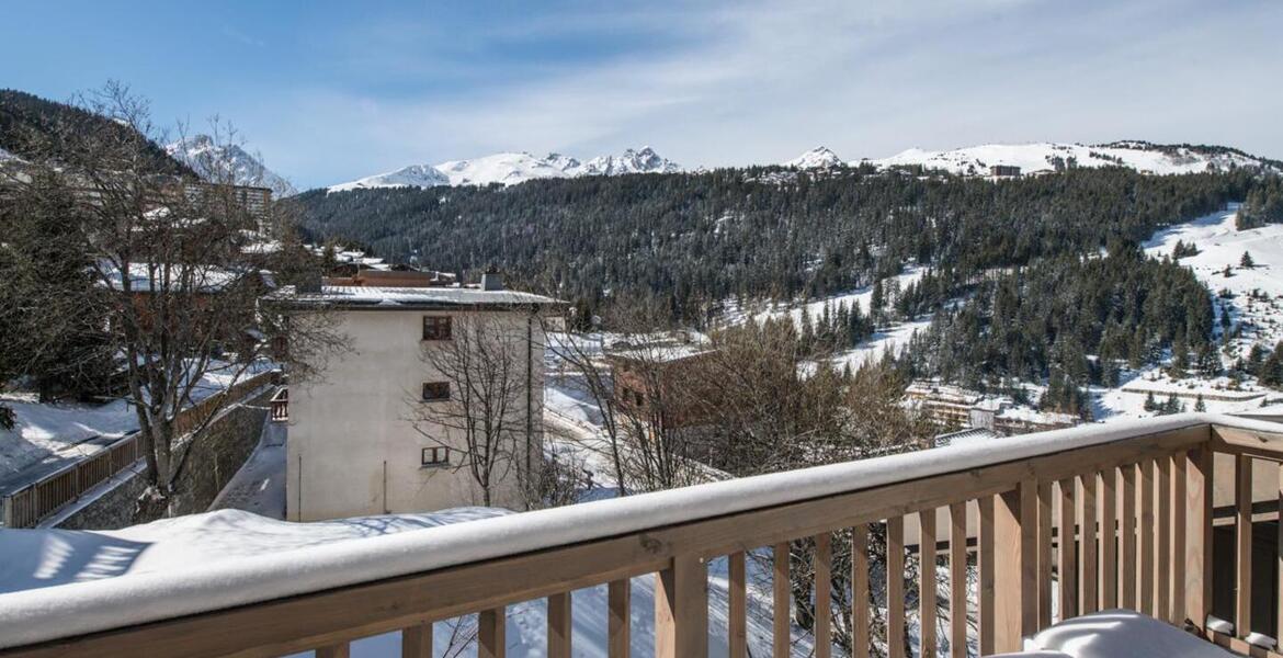 The penthouse for rent in Courchevel 1650 Moriond