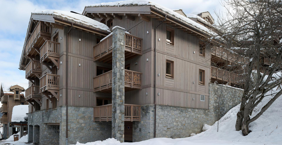 The penthouse for rent in Courchevel 1650 Moriond
