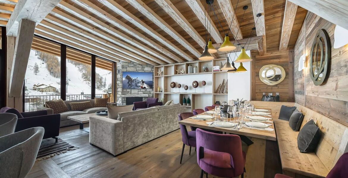 Penthouse for rent in Val d'isere