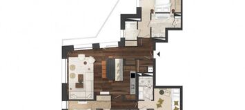 Apartment for rent in Courchevel 1850