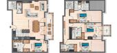 Penthouse for rent in Les Gets