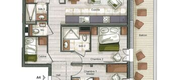 Apartment for rent in Les Gets