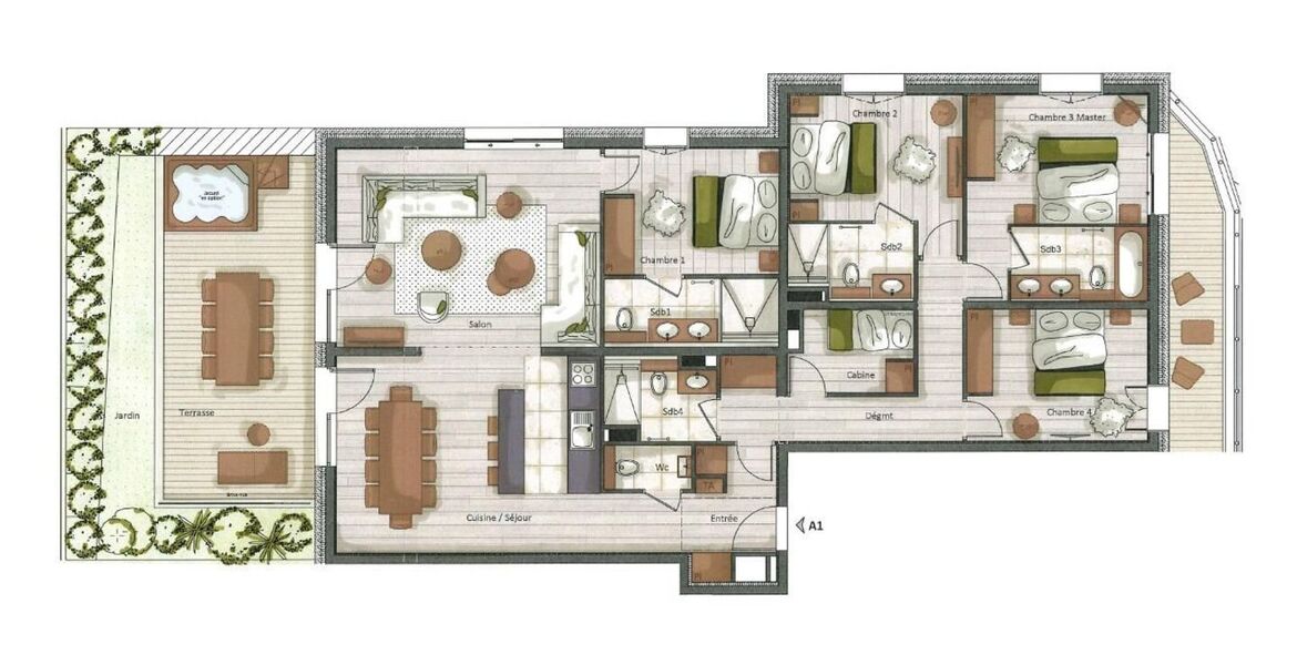 Apartment for rent in Les Gets