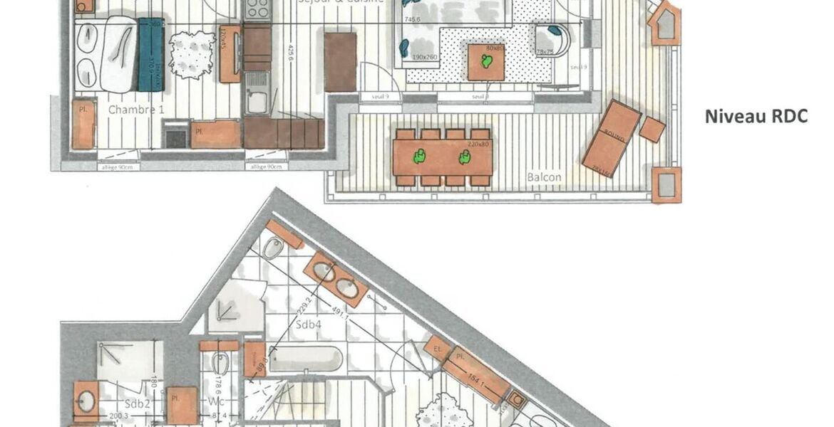 Apartment for rent in Les Gets