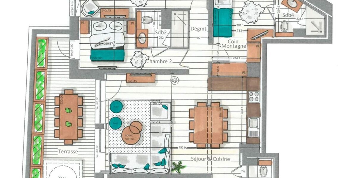 Apartment for rent in Les Gets