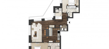 Apartment for rent in Courchevel 1850
