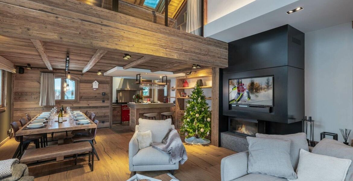 Chalet for rent in Meribel
