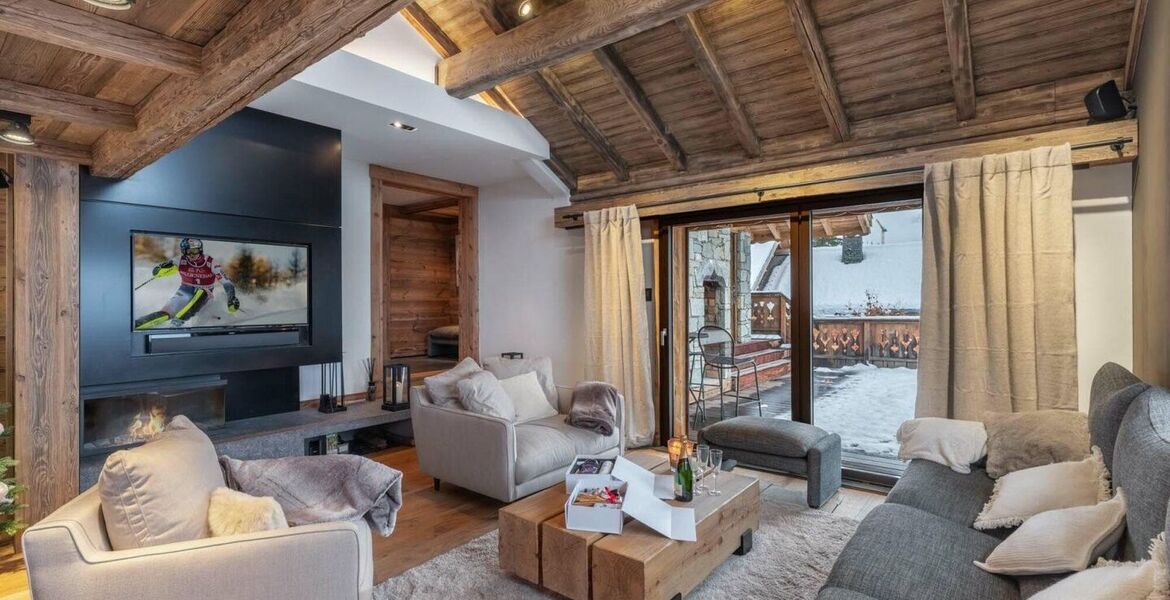 Chalet for rent in Meribel