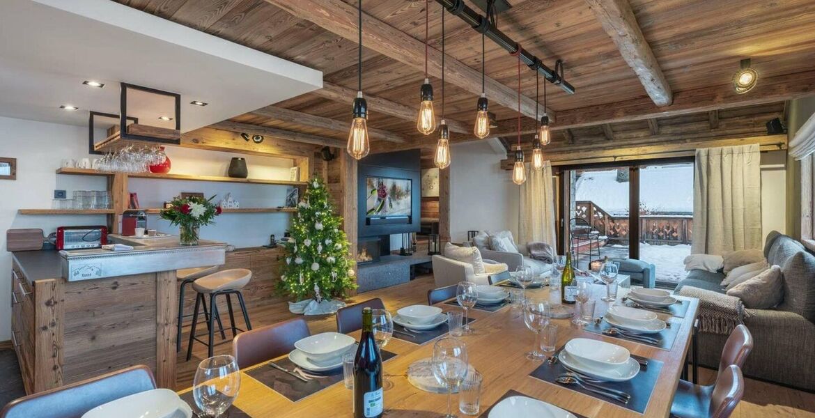 Chalet for rent in Meribel