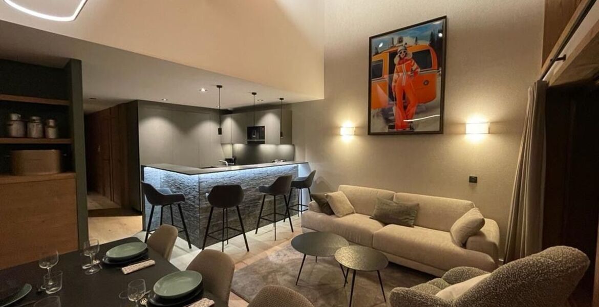 Magnificent flat in a brand-new residence in Méribel 