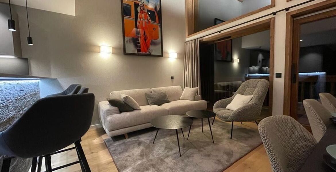 Magnificent flat in a brand-new residence in Méribel 