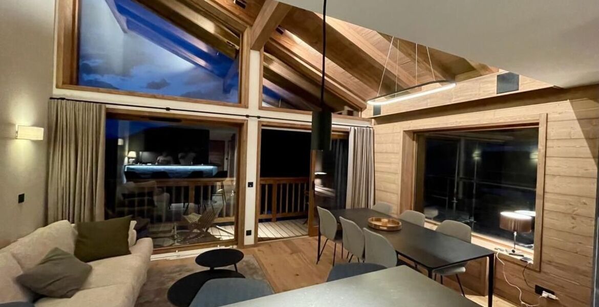 Magnificent flat in a brand-new residence in Méribel 
