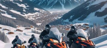 Snowmobile outing / Snowmobile tour