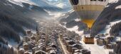 Hot Air Balloon Courchevel 1850