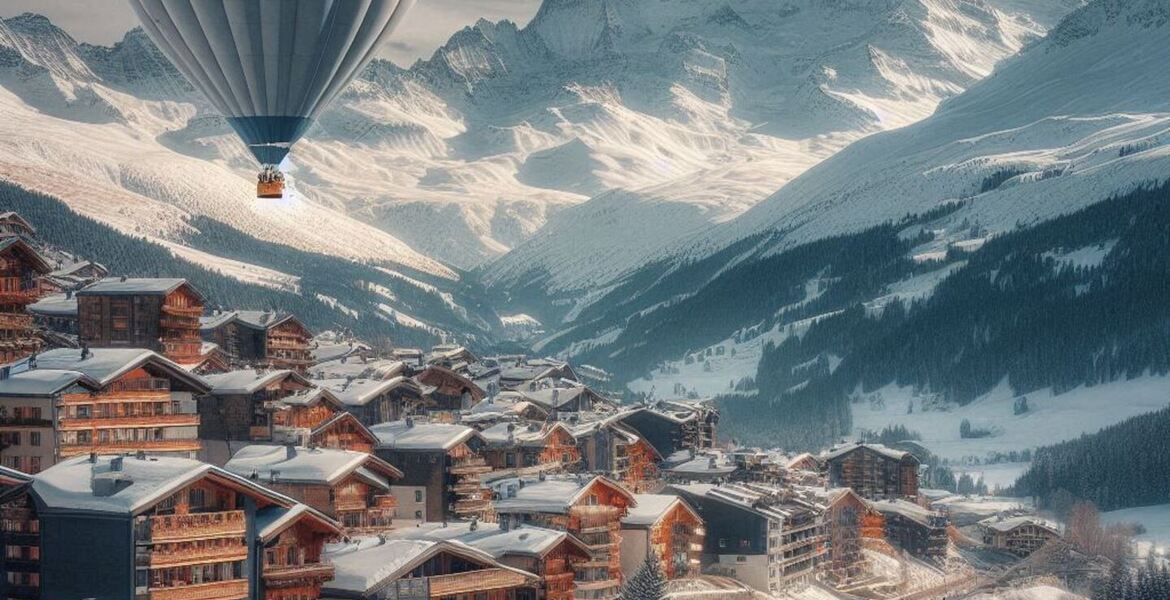 Hot Air Balloon Courchevel 1850