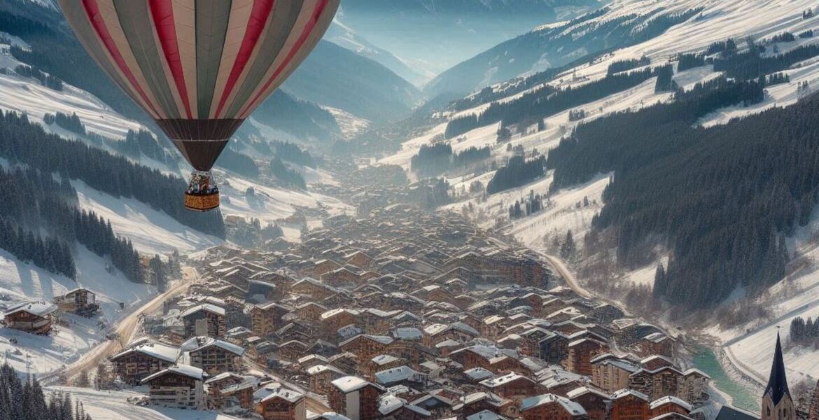 Hot Air Balloon Courchevel 1850