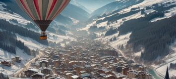 Hot Air Balloon Courchevel 1850