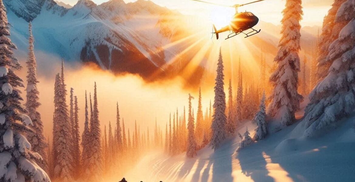 Heli-skiing Courchevel - Vallée de Susa